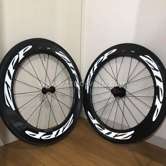 Roues avant et arrière en carbone ZIPP 808 Firecrest TU 1500 - 1