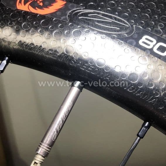Roues avant et arrière en carbone ZIPP 808 Firecrest TU 1500 - 5