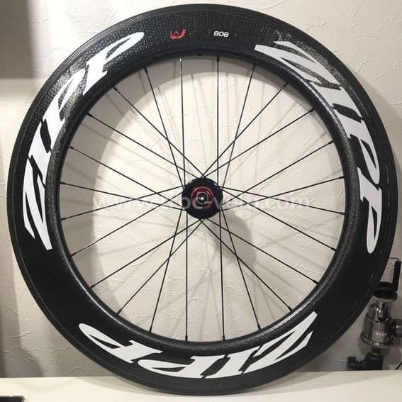 Roues avant et arrière en carbone ZIPP 808 Firecrest TU 1500 - 6