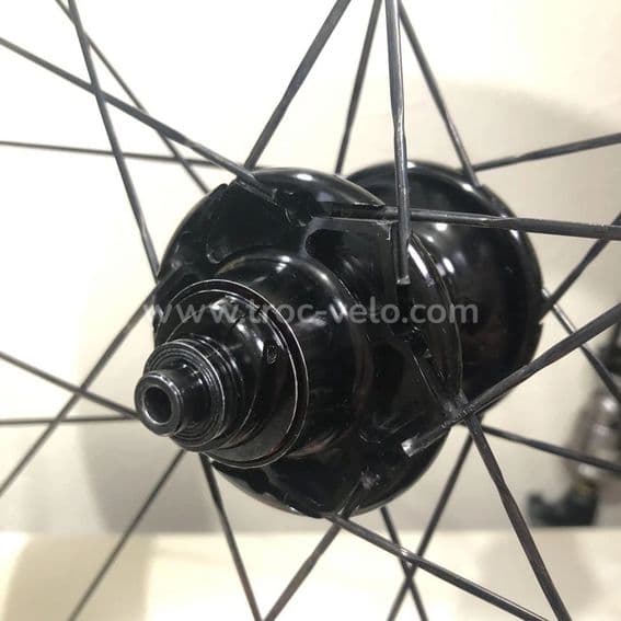 Roues avant et arrière en carbone ZIPP 808 Firecrest TU 1500 - 7