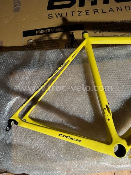 Cadre Eddy Merckx Stockeu 69 (Ridley helium SLX peint) pro team freinage patin - 3
