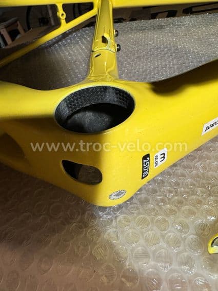 Cadre Eddy Merckx Stockeu 69 (Ridley helium SLX peint) pro team freinage patin - 4