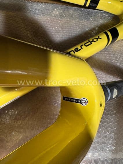 Cadre Eddy Merckx Stockeu 69 (Ridley helium SLX peint) pro team freinage patin - 5