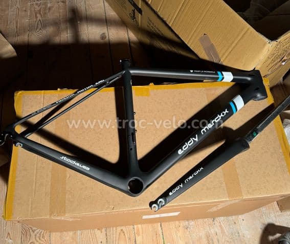 Cadre Eddy Merckx Stockeu 69 (Ridley helium SLX peint) pro team freinage patin - 10