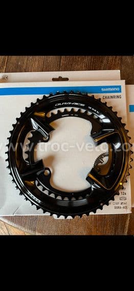 Plateau Shimano dura ace 54/40 12V neuf - 2