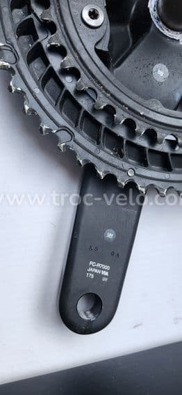 Pédalier shimano 105 R7000, 175mm, 53-39 - 3