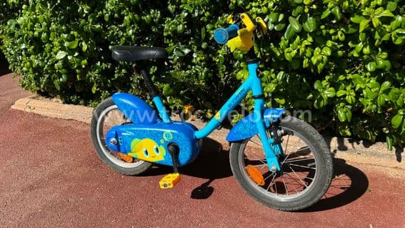 Vélo enfant Btwin Bleu - 1
