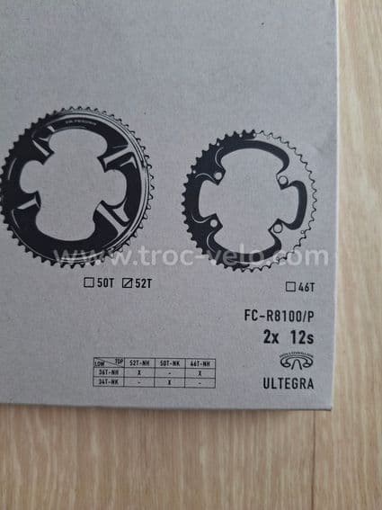Plateaux shimano ultegra 52x36 - 6