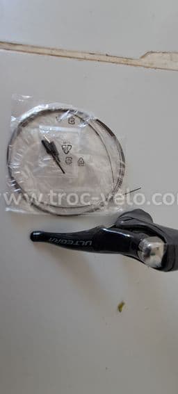 manette gauche shimano ultégra /câble 2x11v - 4