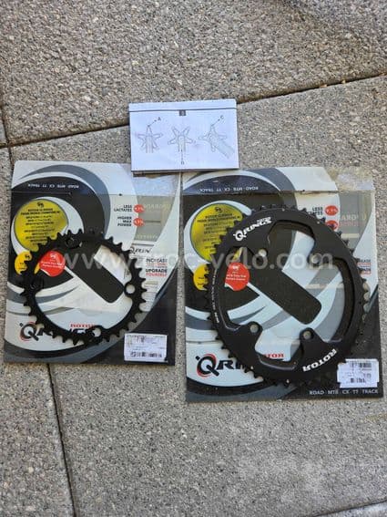 Plateaux ROTOR ovales 50x34 - 1