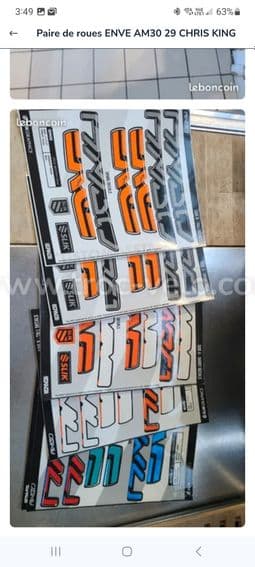 paire de roues ENVE AM30 29 BOOST - 1