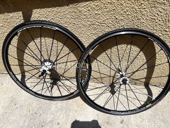 Mavic Ksyrium SLS paire roues route 700C Shimano/SRAM - 1