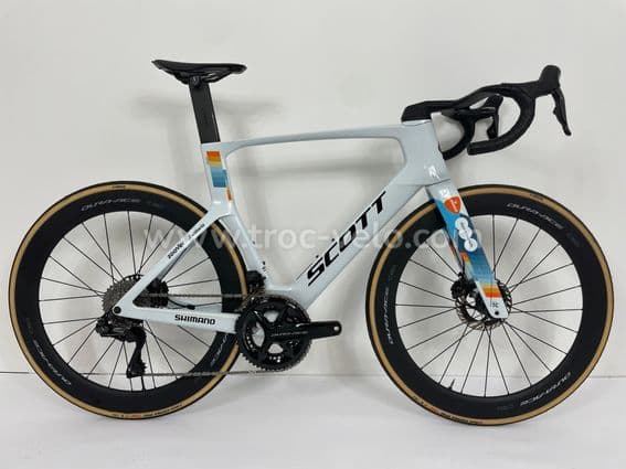OFFRE DE RENTREE- SCOTT FOIL RC PRO équipe PRO DSM BLANC - T54 - 1