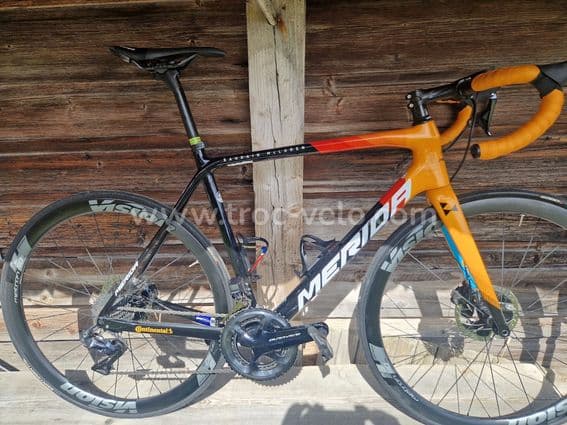 VELO RACE CARBONE MERIDA SCULTURA TEAM M/L 2023 - 1
