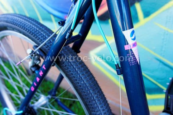 VTT GIANT Granite néo-rétro – Chromoly – Look unique & full rénové - 12