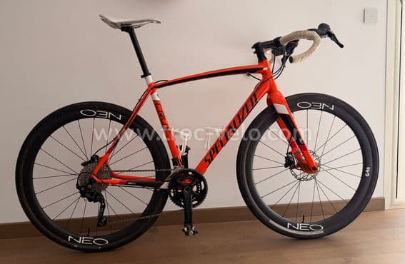 Gravel Crux Specialized T56 - Roues Carbones - 1