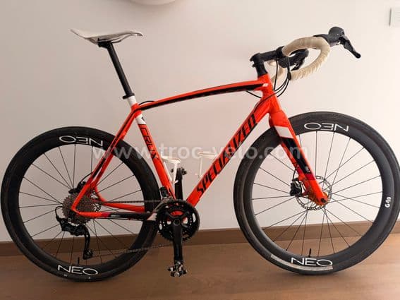 Gravel Crux Specialized T56 - Roues Carbones - 2