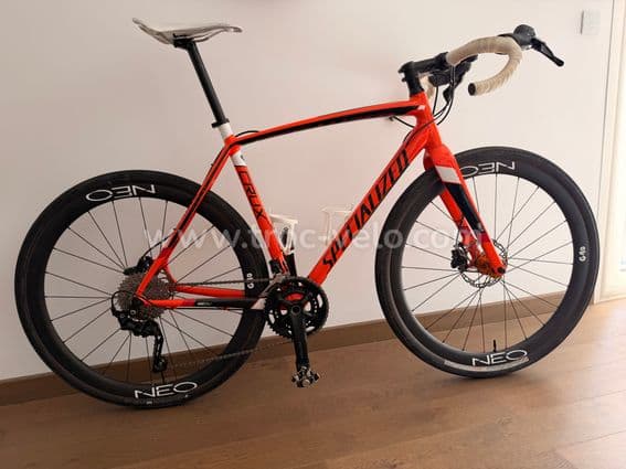 Gravel Crux Specialized T56 - Roues Carbones - 12