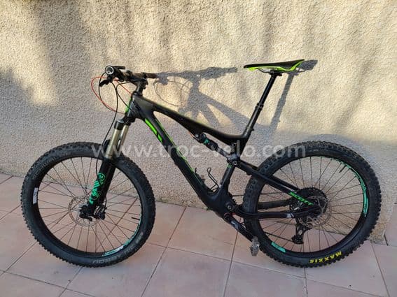 Vélo Scott Genius 710 Plus Carbon dérailleur upgradé SRAM GX - 1