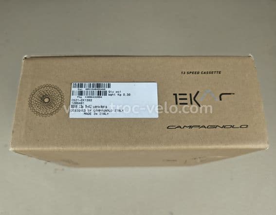 Cassette Campagnolo EKAR 13 vitesses 9-42T neuve - 3