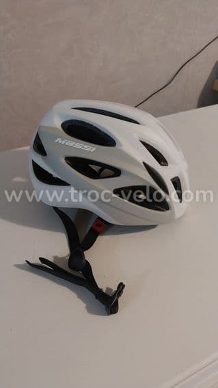 Casque massi pro blanc / argent - 1