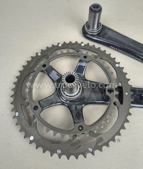 Pédalier Campagnolo Super Record Ultra-Torque TI Carbon, 2x11 vitesses - 3