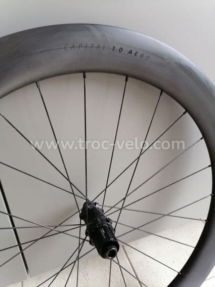 Paire de roues syncros capital 1.0 aero 60 - 2