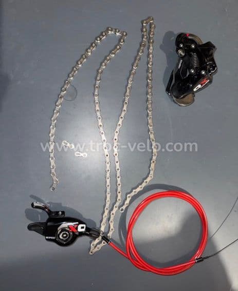 Kit transmission SRAM XO 10v - 1