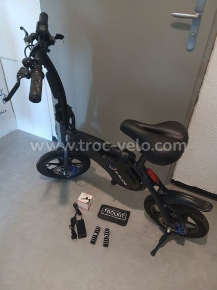 Draisienne Électrique Urbanglide BIKE 120+ Pliable 12" 25km/h 18km Autonomie 36V - 3