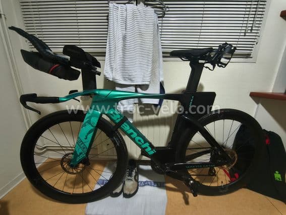 Triathlon : bianchi Aquila rc sram force - 1