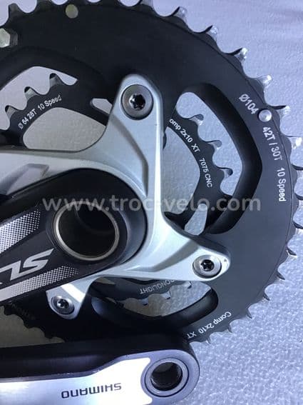 Pédalier shimano six 42-30 11 vitesses et boîtier - 3