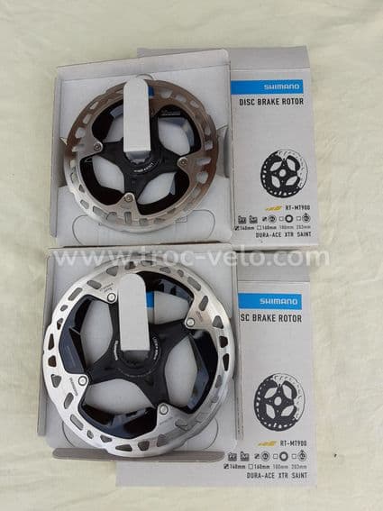 Paire disques Shimano RT MT-900 - 1