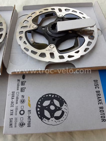 Paire disques Shimano RT MT-900 - 3
