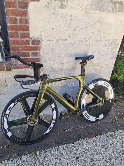 Vélo Triathlon/Chrono Taille M 2900 euros Dérailleur Rival Electrique - 2