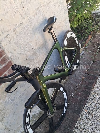Vélo Triathlon/Chrono Taille M 2900 euros Dérailleur Rival Electrique - 5