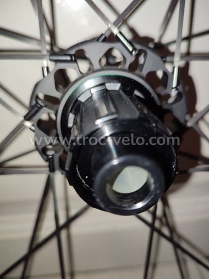 Roues carbone route ELITE WHEELS DRIVE 50D à pneus & freins à disques - 3