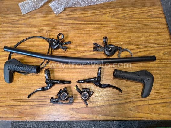 Ensemble Cintre plat , shifter, levrier frein - 1