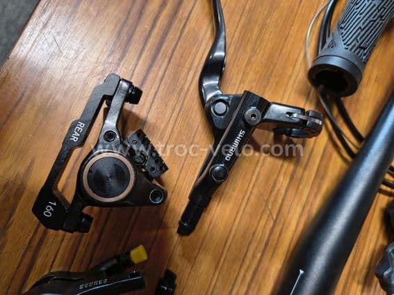 Ensemble Cintre plat , shifter, levrier frein - 4