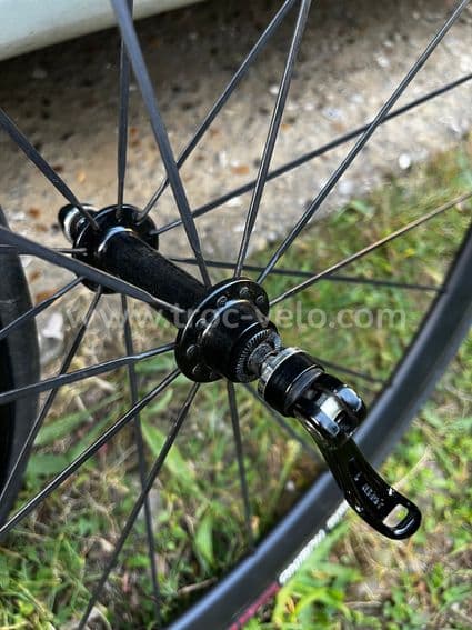 Paire de roues carbone patin CSC - 3