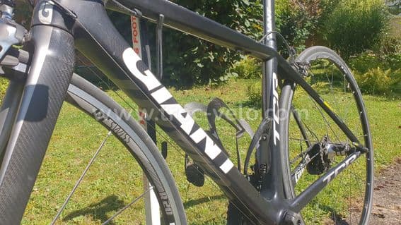 Vends vélo de route (2010) cadre GIANT TCR ADV SL SP (49 cm) et groupe SHIMANO dura ace compact - 3