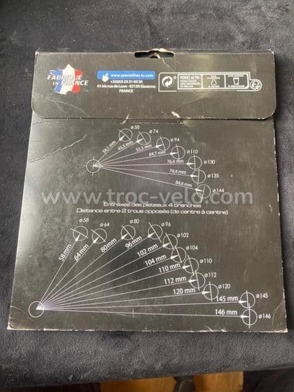 Plateau Spécialités TA FX110 intérieur Pour FSA gossamer/SLK Light/K-Force Light ABS - 2