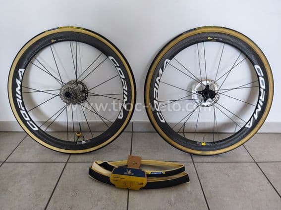 Roues Corima Carbone WS EVO 47mm - équipée - 1