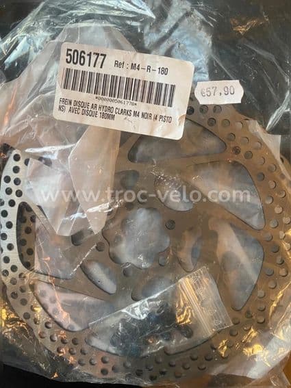 Frein disque Vtt/Vtc/Vae/E-Bike arrière hydro Clarks M4 - 2