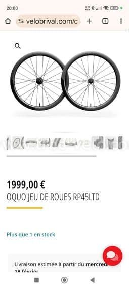Roues carbone Oquo - 2