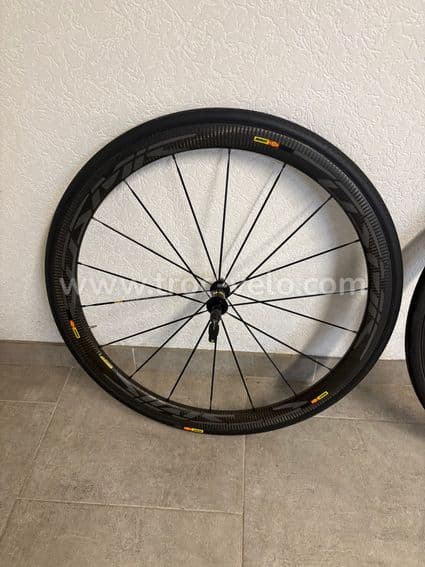 Paire de roue Mavic cosmic pro carbon sl ust neuve - 7