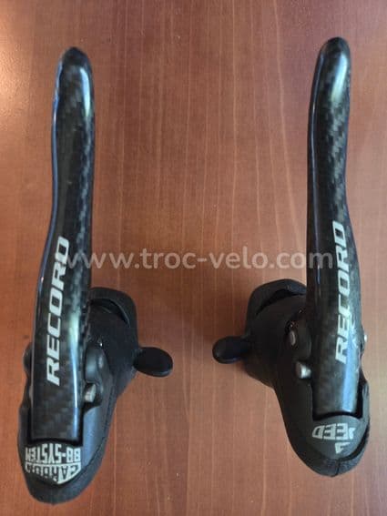 Manettes campagnolo record carbone - 2