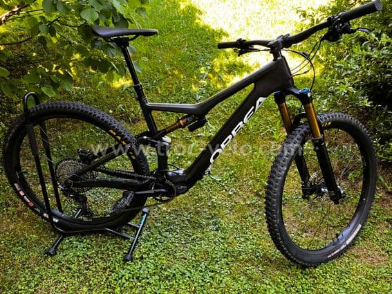 Orbea Rise M10 2022 – VTTAE tout-suspendu carbone Raw – Taille L – 836 km - 2