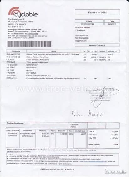 Vélo cargo electrique Babboe Curve Mountain - 4