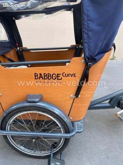Vélo cargo electrique Babboe Curve Mountain - 8