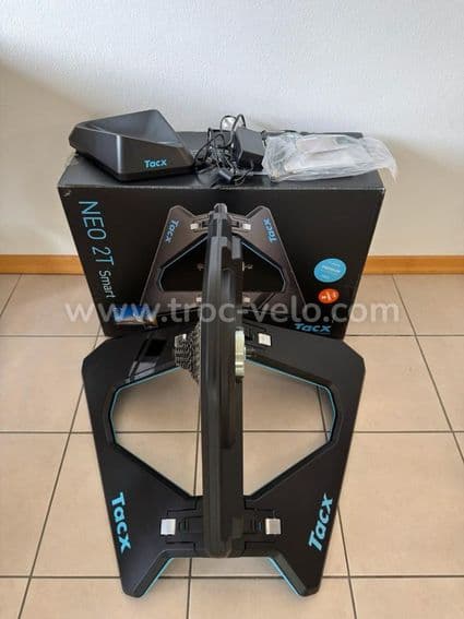 Home-trainer Tacx Neo 2T + cassette SRAM 12 vitesses - 1